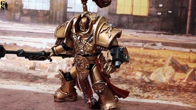 Адептус Кустодес - фигурки терминаторов Алларус из Warhammer 40000 от JoyToy смотреть онлайн