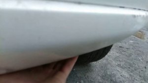 Процесс снятия заднего бампера на VW Polo 6R Hatchback