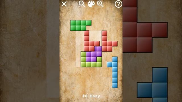 COLORIS BLOCK PUZZLE TETRIS STYLE GAME смотреть онлайн