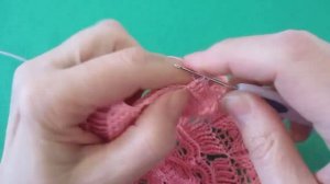 РЕЛЬЕФНАЯ САЛФЕТКА "РОЗОВЫЙ ФЛАМИНГО". ЧАСТЬ 3