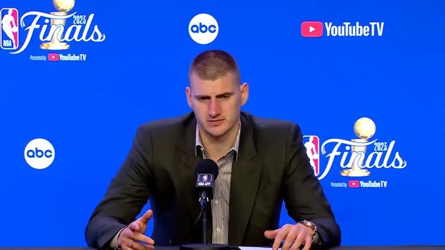 Nikola Jokic talks Game 2 Loss, FULL Postgame Interview ? смотреть онлайн