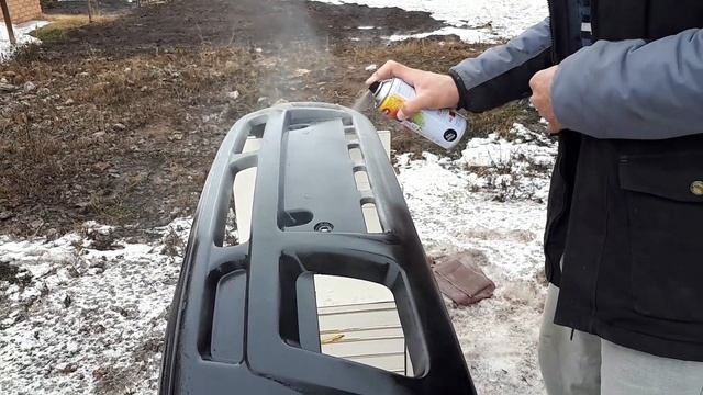 Как покрасить бампер от Газели из баллончика. Покрасить бампер баллончиком смотреть онлайн