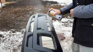 Как покрасить бампер от Газели из баллончика. Покрасить бампер баллончиком
