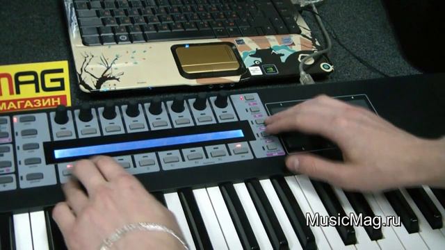 MusicMag.ru: Novation ReMOTE SL COMPACT MIDI Controller Video Review