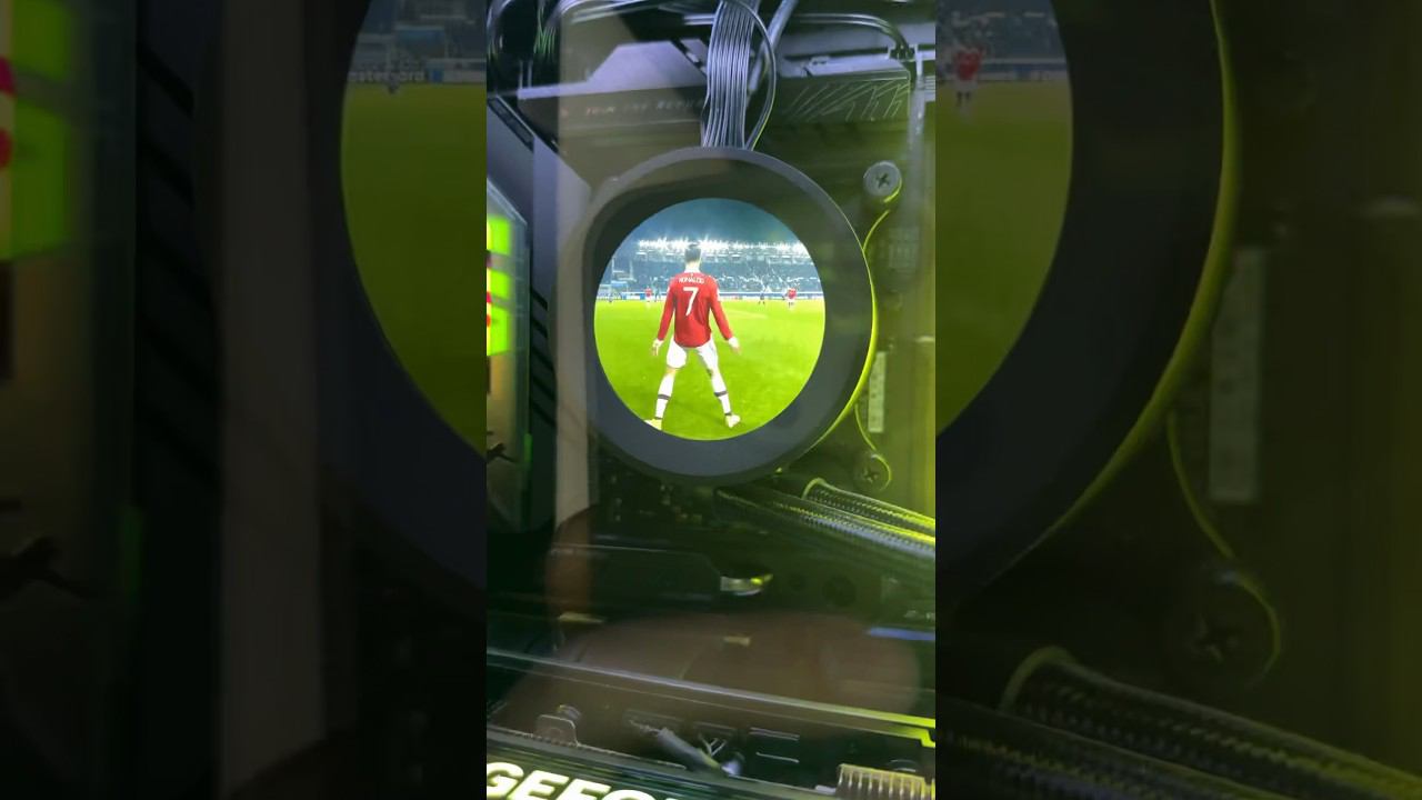 Роналду поселился в системе охлаждения #shorts смотреть онлайн