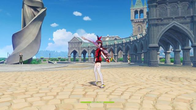 Pizza Hut Amber Outfit - Genshin Mod смотреть онлайн