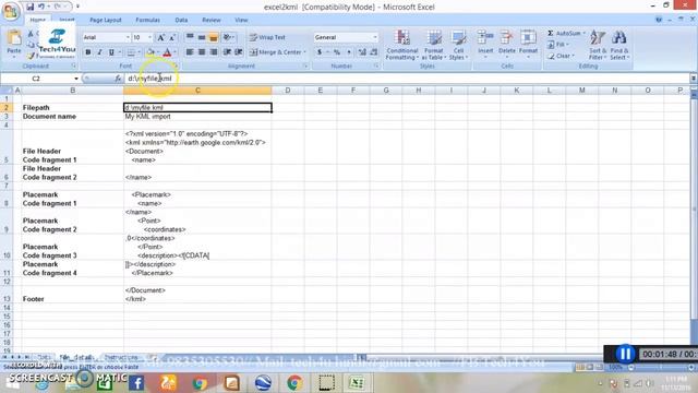 How to convert KML file from EXCEL смотреть онлайн