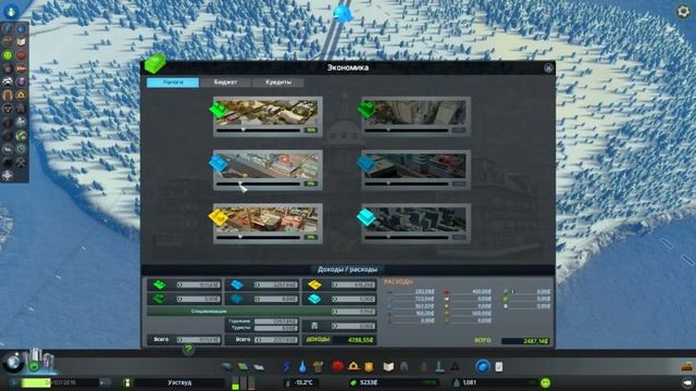Cities Skylines Snowfall Серия 1 Первые жители смотреть онлайн