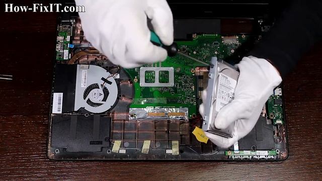 How to install SSD in Asus X501 | Hard Drive replacement смотреть онлайн