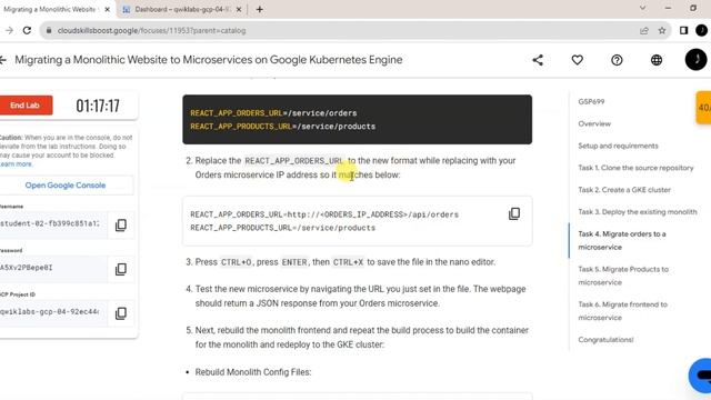 Migrating a Monolithic Website to Microservices on Google Kubernetes Engine смотреть онлайн