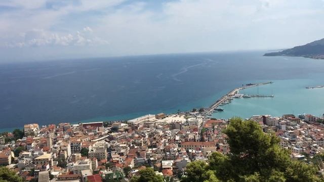 Zakynthos 2018 вид на Закинф, Занте-таун смотреть онлайн