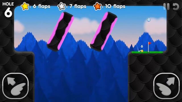 Flappy Golf 2 STICKY ZONE HOLE 1-9 Gold Star Walkthrough смотреть онлайн