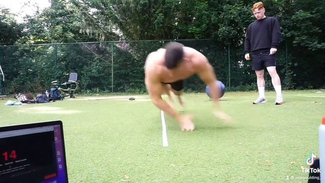 GUINNESS WORLD RECORD - MOST SIDE JUMP CLAP PUSH UPS IN 1 MINUTE