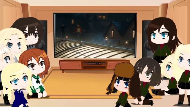 Girls und Panzer and GATE react to Jurassic World/Fallen Kingdom | Gacha Club Reaction Part 12 смотреть онлайн