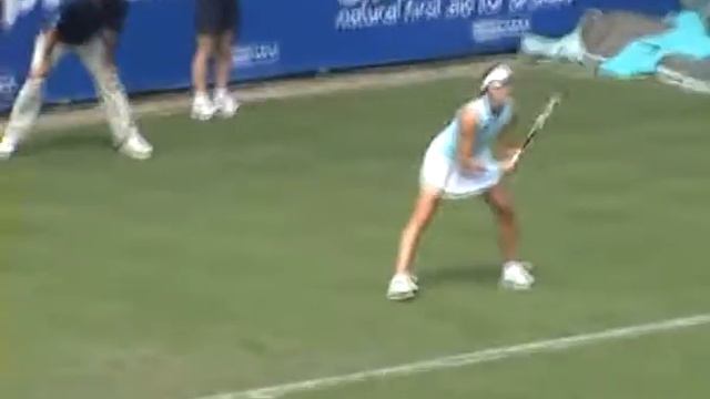 Alizé Cornet in Eastbourne 2008 match 1 part1 смотреть онлайн