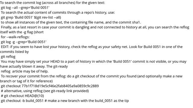 How to search a Git repository by commit message? смотреть онлайн