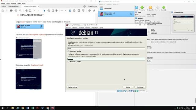 Instalação do Debian 11 no VirtualBox :) смотреть онлайн
