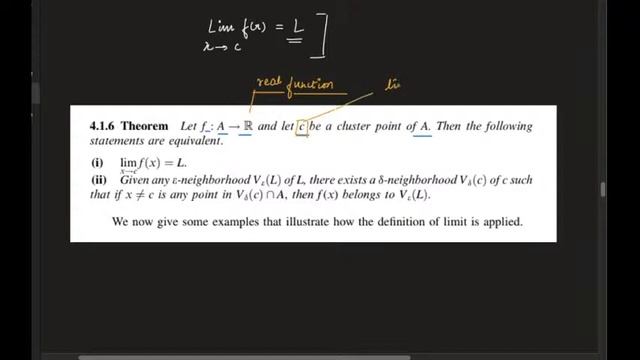 Limit of Functions | Theory of Real Functions смотреть онлайн