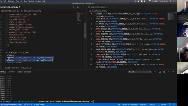 W4D4: SQL, Pyscopg2, and CSV (3 of 3) смотреть онлайн