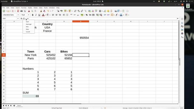 How to use Formula Bar in LibreOffice Calc смотреть онлайн