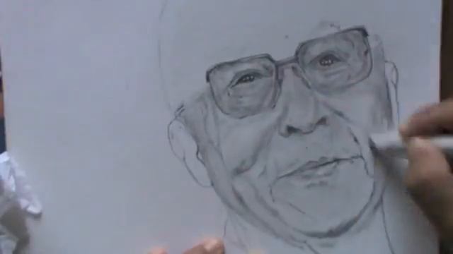 His Holiness the 14th Dalai Lama Drawing by Pema Dorjee 2016, Canada Toronto. Pema Arts. смотреть онлайн