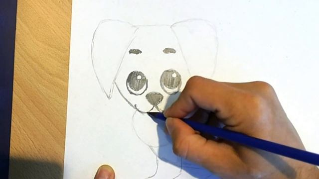 Как нарисовать СОБАКУ смотреть онлайн