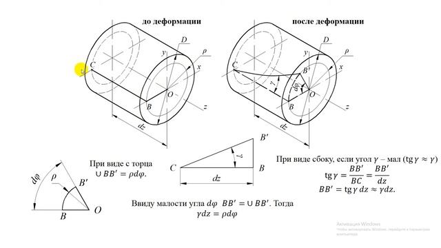 Кручение. Часть 2 Геометрическая сторона задачи смотреть онлайн