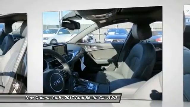 2017 Audi S6 Metairie LA N056496 смотреть онлайн