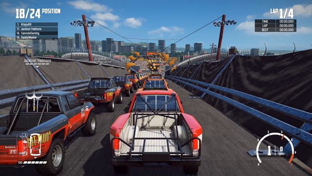 NEW UPDATE! Trophy Trucks, Track, and the Dune Crawler! - Wreckfest Gameplay смотреть онлайн