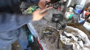 Замена правого трипоида шруса на ford