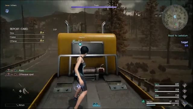 FINAL FANTASY XV-MULTIPLAYER EXPANSION: COMRADES- Closed Online Beta Test (Naga Extermination) смотреть онлайн