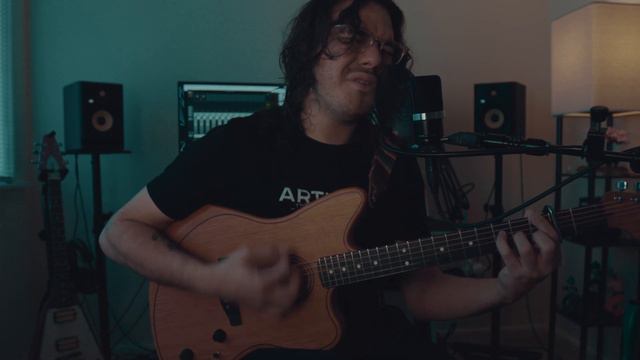 Roslyn Cover (Bon Iver)- Fender Acoustasonic Jazzmaster Demo смотреть онлайн