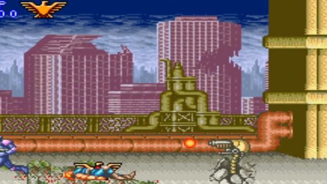 Game Over: Contra - The Alien Wars EX (GBA) смотреть онлайн