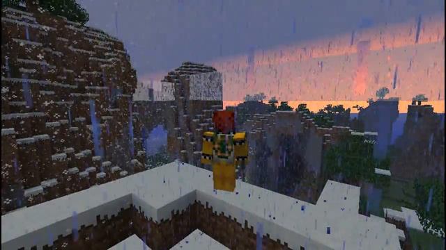 [Minecraft] Weather: Rain & Snow смотреть онлайн