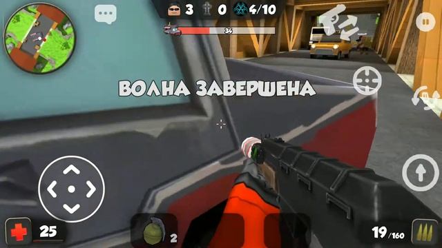 KUBOOM(КУБУМ). Режим выживания против зомби. смотреть онлайн