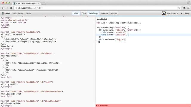 Ember 101 E7: Nested and Index Routes смотреть онлайн
