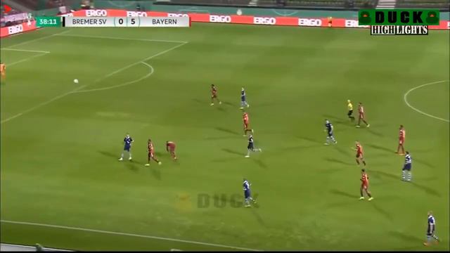 Bremer SV Vs Bayern Munich 0-12 Extended Highlight😲🔥
