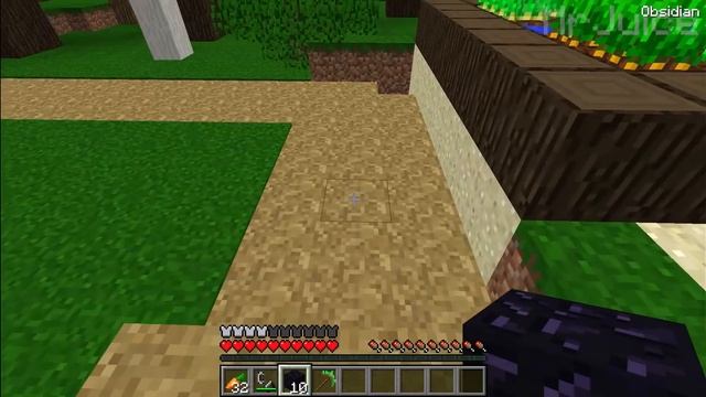 What if BUILD SMALLEST END DIMENSION in Minecraft ? PIXEL END WORLD ! смотреть онлайн