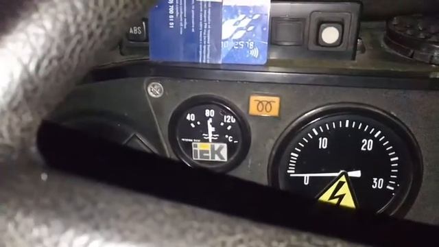 Попытка пуска мотора ямз-65654-01, после недели морозов -42*. смотреть онлайн