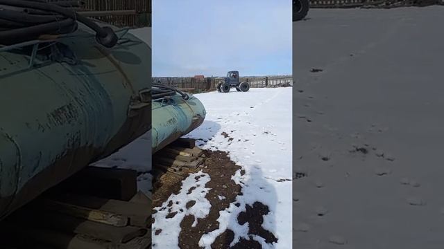 Вездеход с японским двигателем. Первый выезд. смотреть онлайн