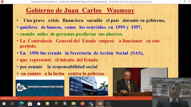Gobierno de Juan Carlos Wasmosy смотреть онлайн