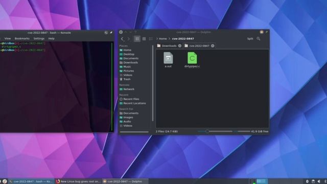 CVE-2022-0847 New Linux Security Bug gives ROOT on all major distros! смотреть онлайн