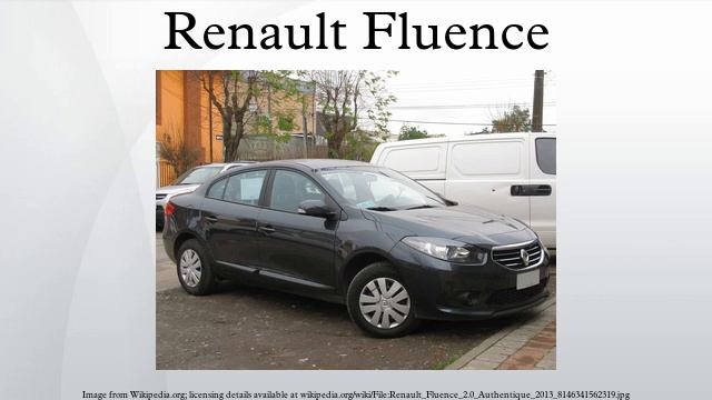 Renault Fluence смотреть онлайн