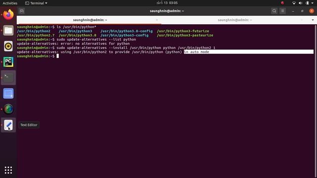 How to insall Python2 on Ubuntu20.04 and switch python 2 and python3. #python #python3 смотреть онлайн