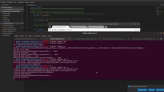 Custom metrics Grafana+prometheus+sinatra app смотреть онлайн