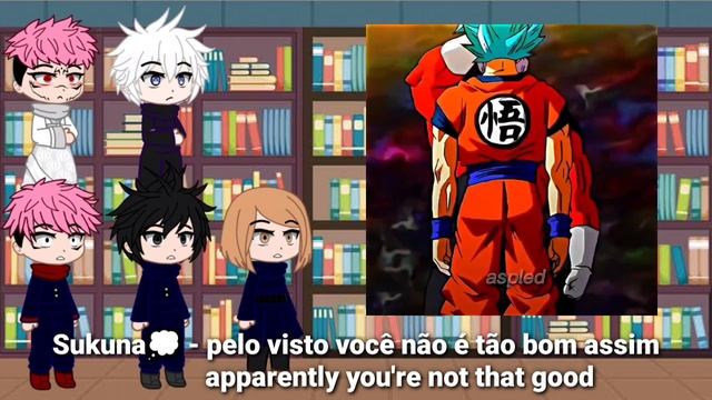 Jujutsu Kaisen react to Goku as New Sorcerer | Gacha Art смотреть онлайн