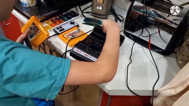 Распаковка первого картриджа на Dendy TV Game.(Денди).