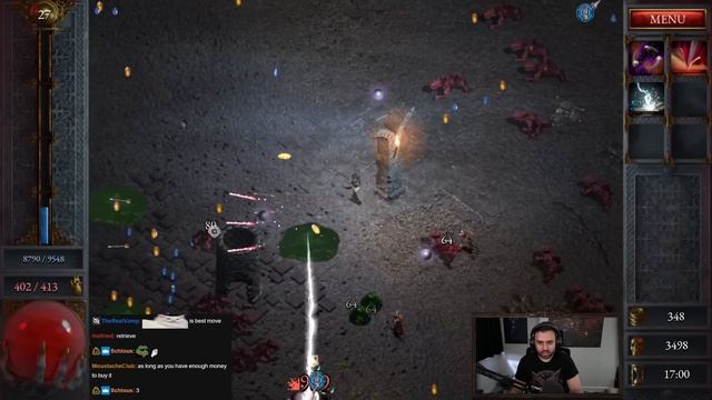 They finally added me to a video game - Halls of Torment смотреть онлайн