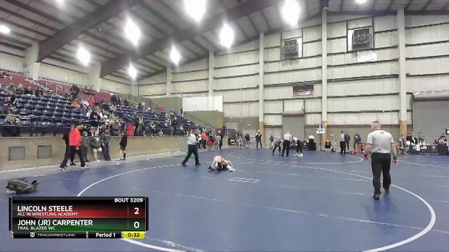 98 Lbs Semifinal - Lincoln Steele, All In Wrestling Academy Vs John (jr) Carpenter, Trail Blazer W смотреть онлайн