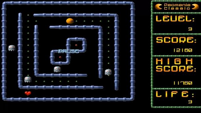 PACMANIA 2 CLASSIC PAC MANIA PACMAN PAC MAN ALAWAR ENTERTAINMENT MICROSOFT WINDOWS PC COMPATIBLE